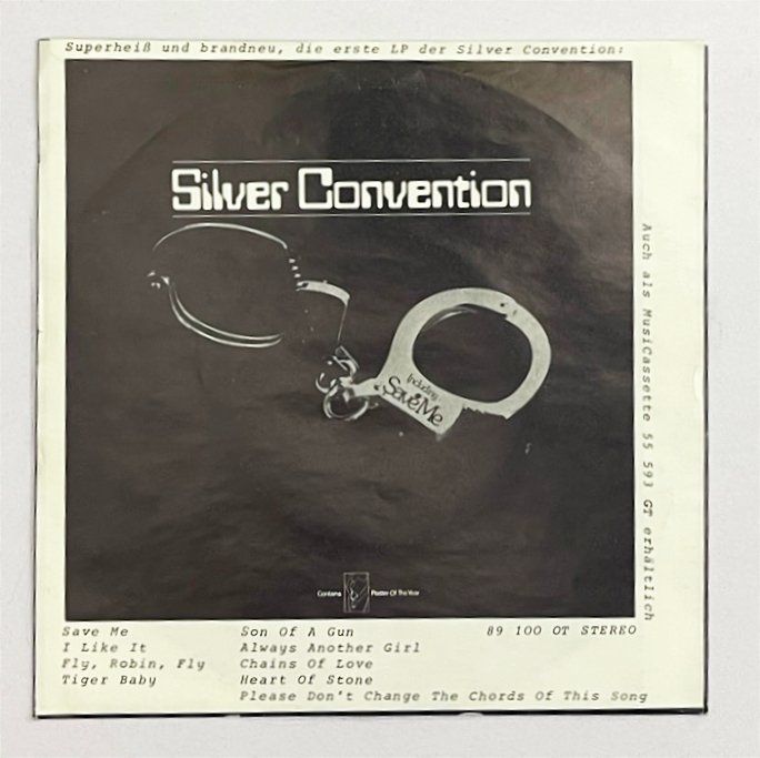 Dischi in vinile: Single: SILVER CONVENTION - Fly, Robin, Fly (Disco) – Usato da Frenkendorf venduto da Yard-Sale-2000 1