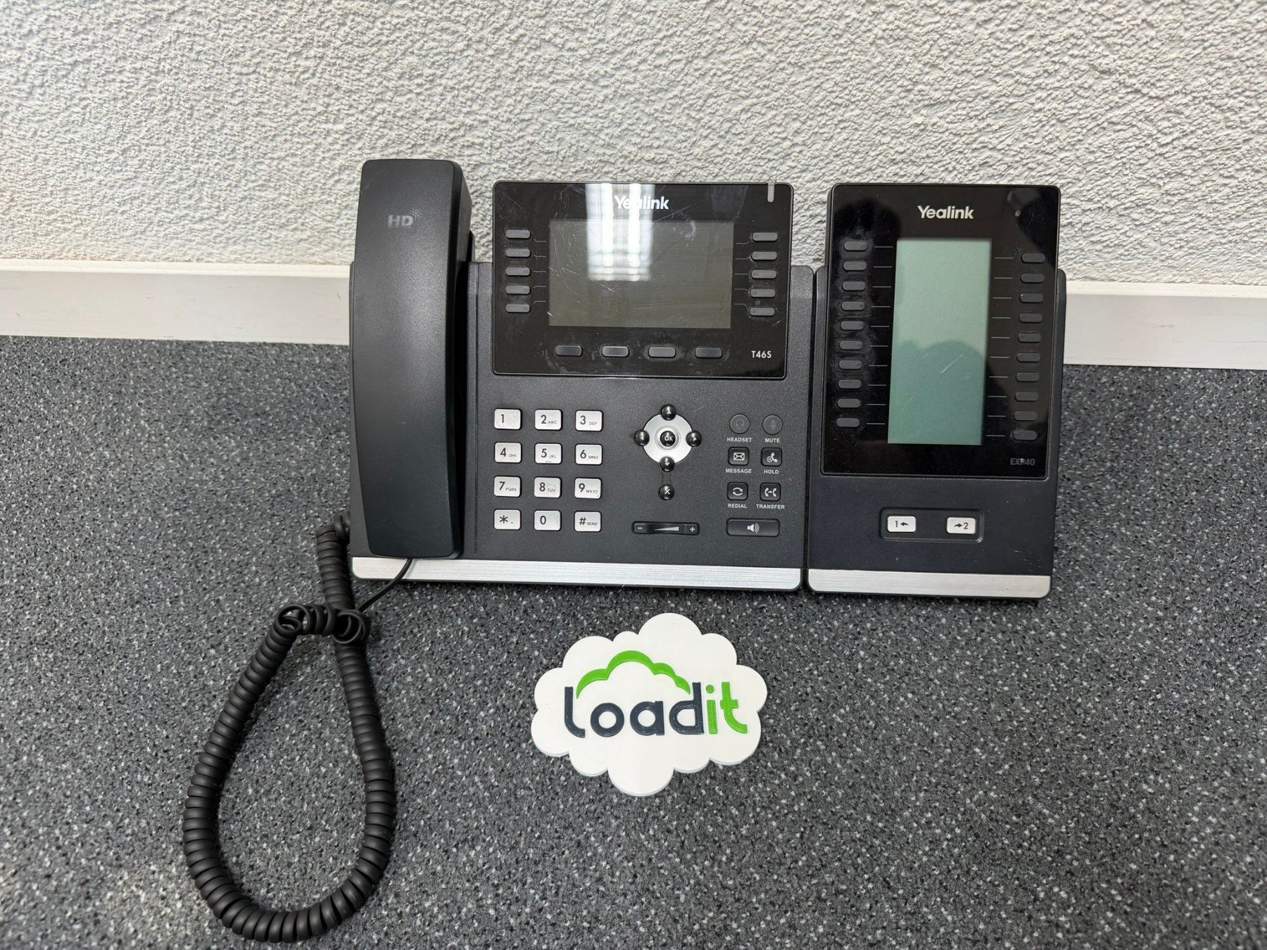 Yealink Telefoni: Yealink SIP-T46S + Expansion Module – Usato da Hünenberg venduto da loaditAG