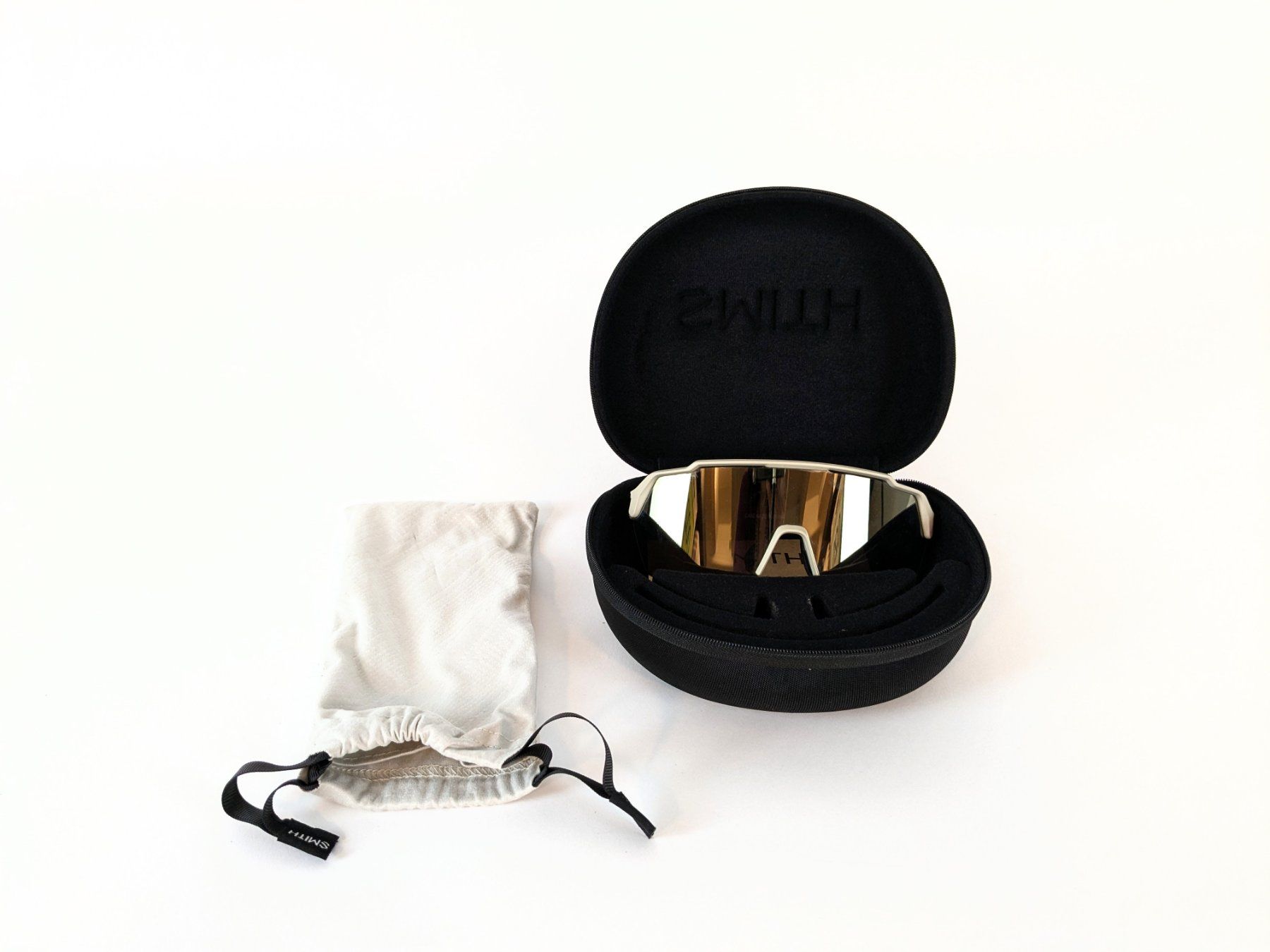 Smith Optic Occhiali & Lenti: SMITH Sonnenbrille mit Hülle – Nuovo (secondo la descrizione) da Thun venduto da Restwert_Thun