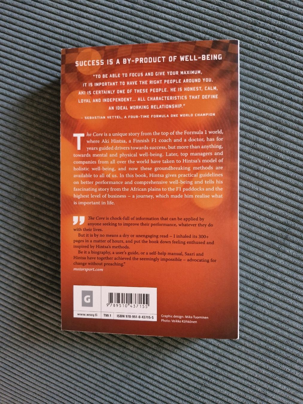 Libri: The Core: Better Life, Better Performance - Aki Hintsa  – Usato da Niederlenz venduto da HPuttonen 1