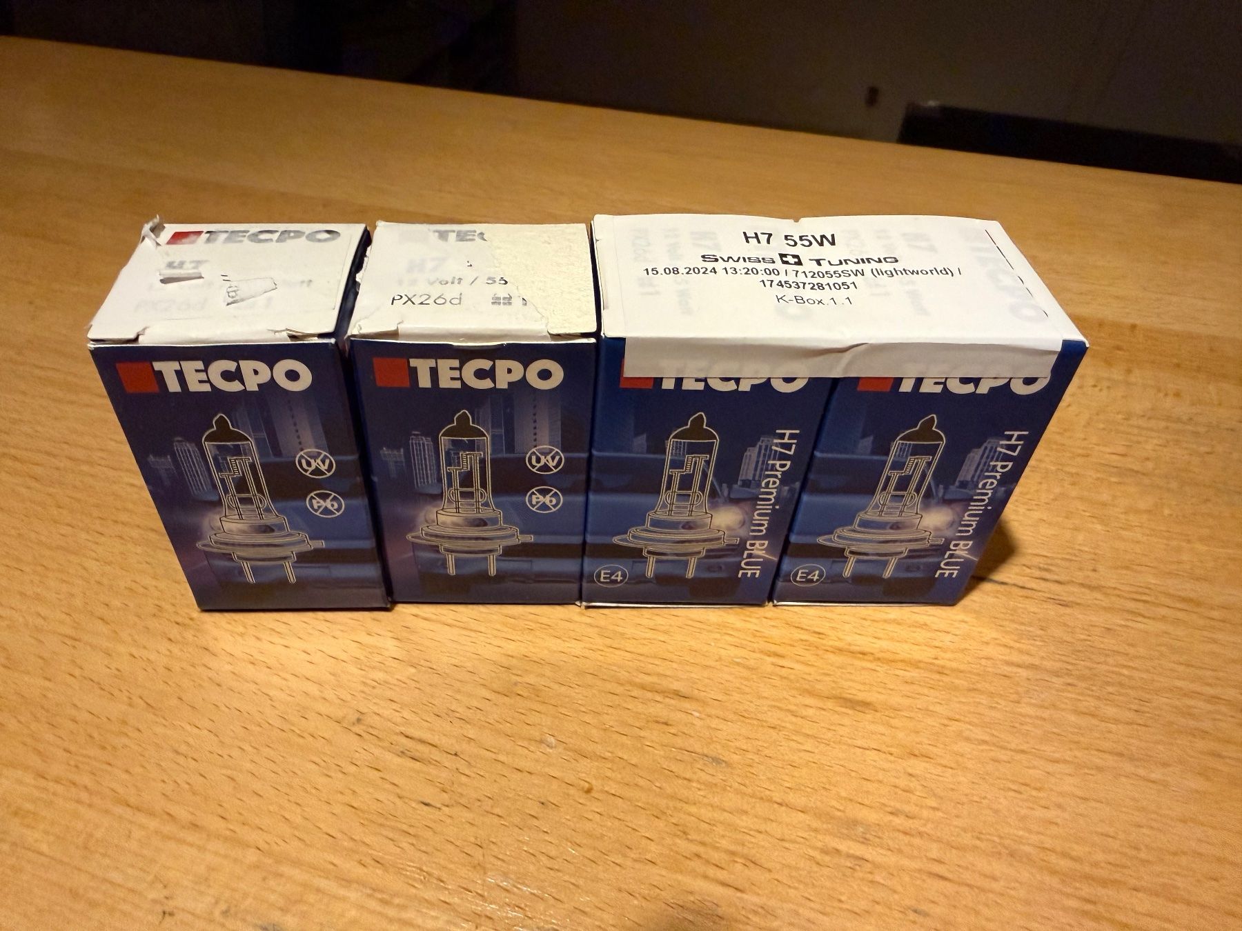 Lampen: H7 Halogen Lampe - Premium Blue - Tenco – Neu und originalverpackt aus Balsthal von PokeLight 1
