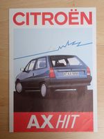Citroen AX Hit - Prospekt Deutschland - W018
