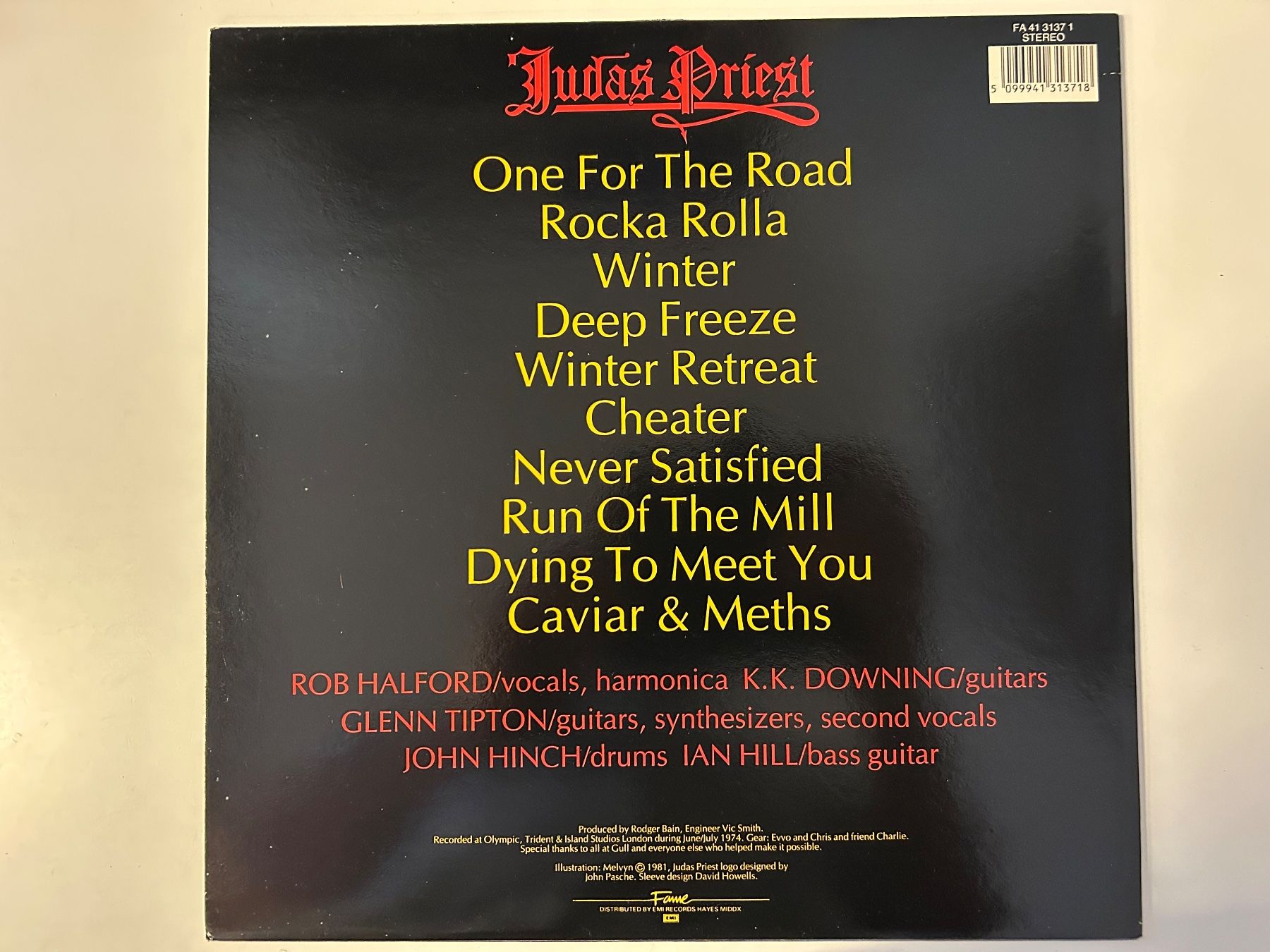 Dischi in vinile: Judas Priest - Rocka Rolla – Usato da Aesch BL venduto da BlueMusicRecords 1