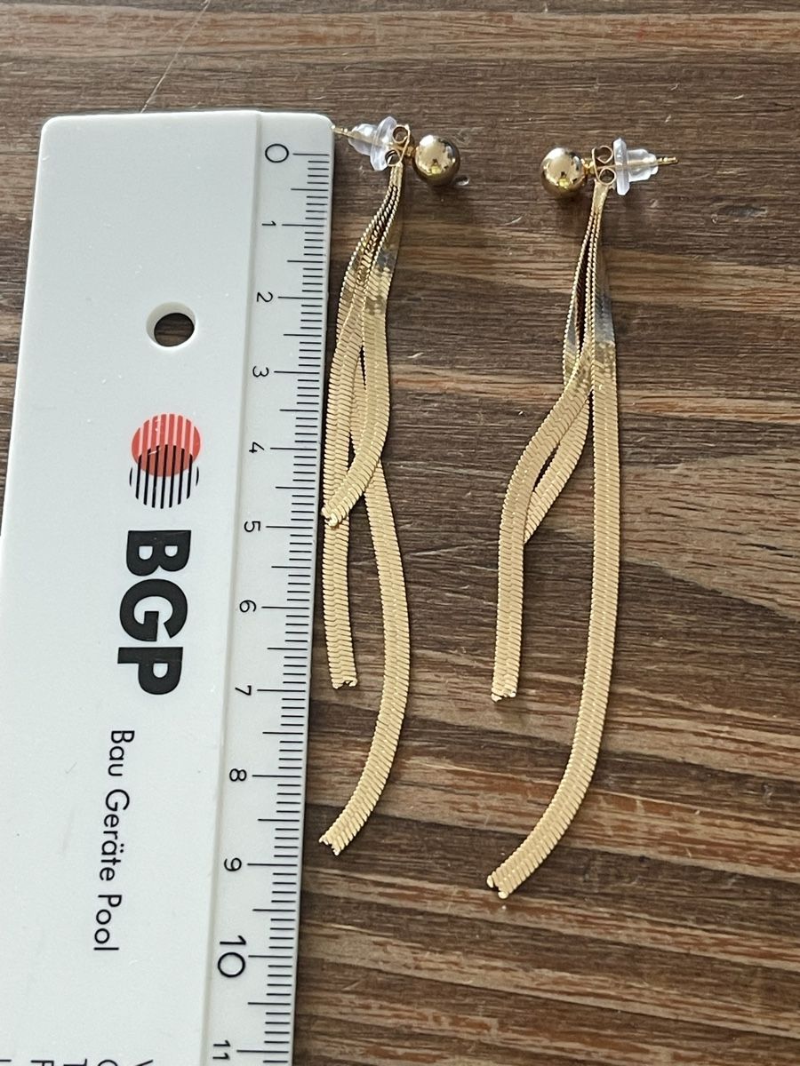 Ohrringe & -stecker: Jolies Paire de boucles d'oreilles pendantes – Neu (gemäss Beschreibung) aus Kloten von Vermicelles 3