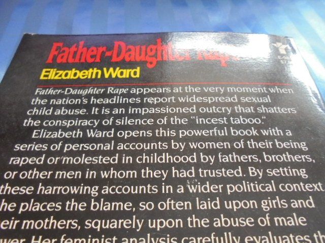 Libri: Father-Daughter Rape Elizabeth Ward – Usato da Hinwil venduto da Glasperlen 2