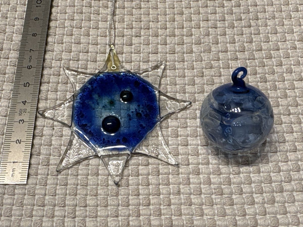 Tutte le decorazioni: Glas Deko aus Glas / 2er Set – Usato da Rümlang venduto da euqinom16