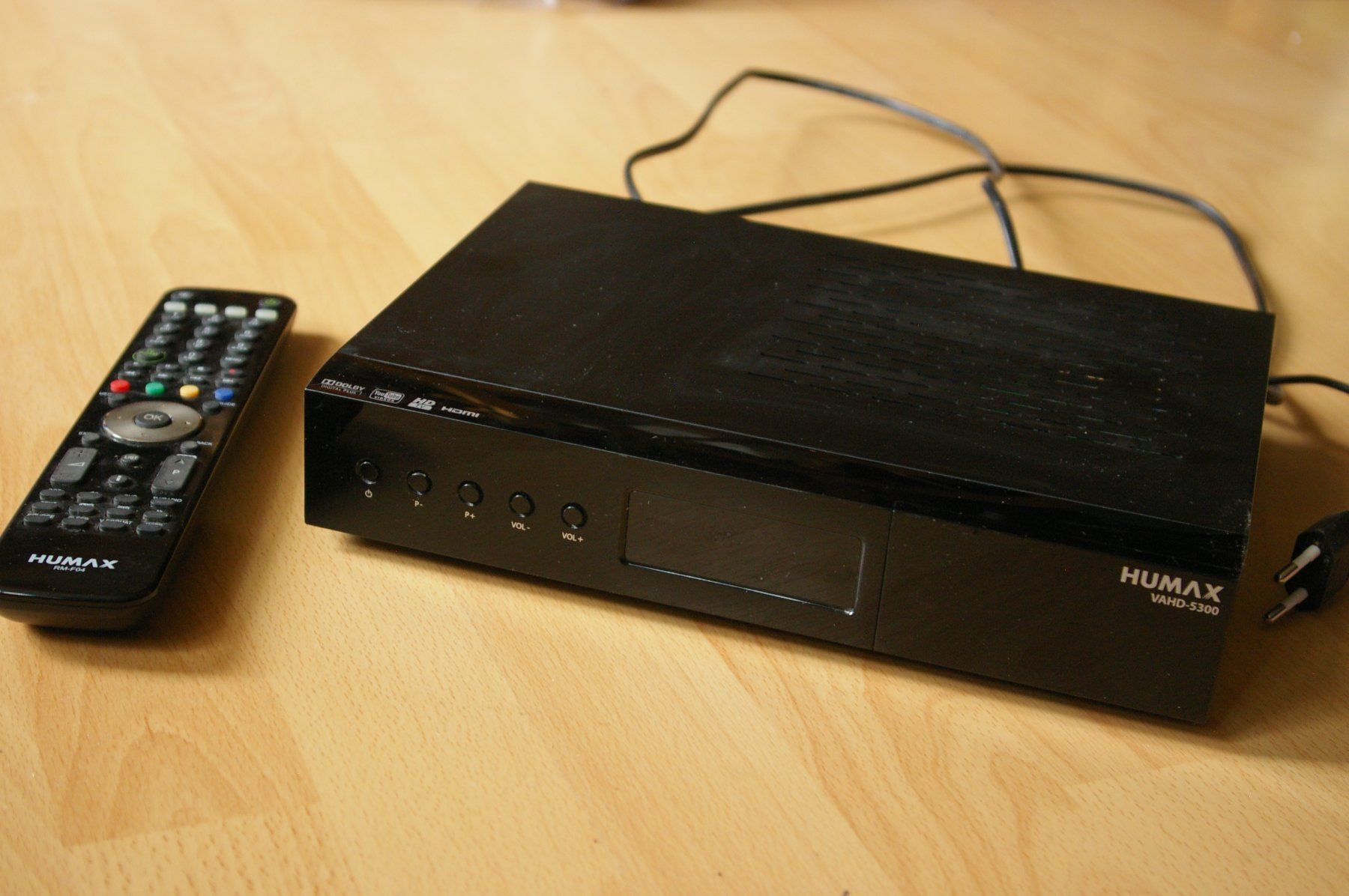 Humax Receiver: Humax Sat-Receiver VAHD-5300 – Gebraucht aus Lugnorre von  2