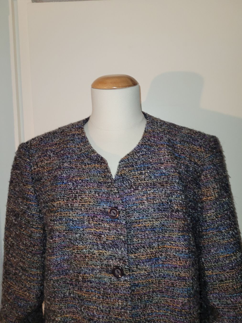 Giacche: Atelier AG Création Bouclé-Jacke, Grösse 46 – Nuovo (secondo la descrizione) da Solothurn venduto da tingel_t