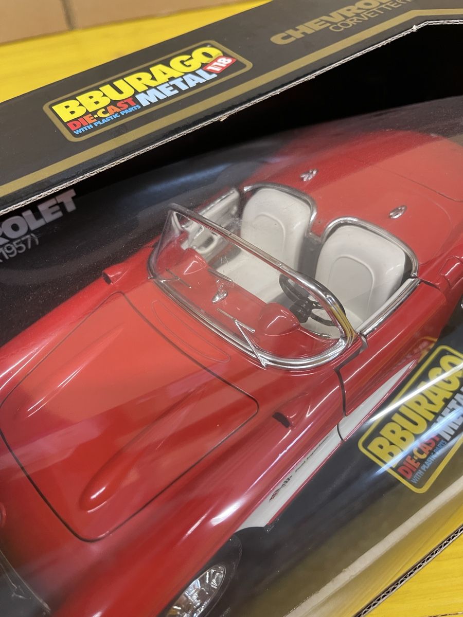 Bburago Modellini d'auto: Corvette  1957   1:18   Burago – Nuovo (secondo la descrizione) da Nänikon venduto da R_rota 2