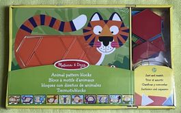 Blocs à motifs d’animaux Jeu Mélissa et doug