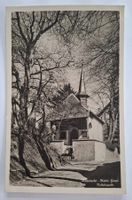 Alte Ansichtskarte Küssnacht, Hohle Gasse, Tellskapelle