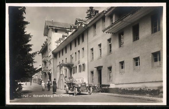 Cartoline postali: Schwefelberg, Schwefelberg-Bad, Strassen – Usato da Berlin venduto da bartko-reher