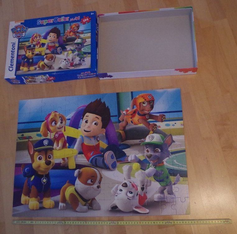Puzzle 104 Teile Paw Patrol Grosse Teile | Kaufen auf Ricardo