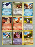 Pokémon Karten Lot 9x Deutsch – EX & DP – sehr guter Zustand