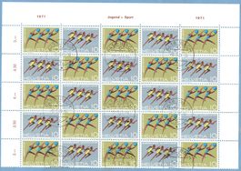 1971  Bogenteil  Turnerinnen + Jungturner  vor Ersttag Ibach