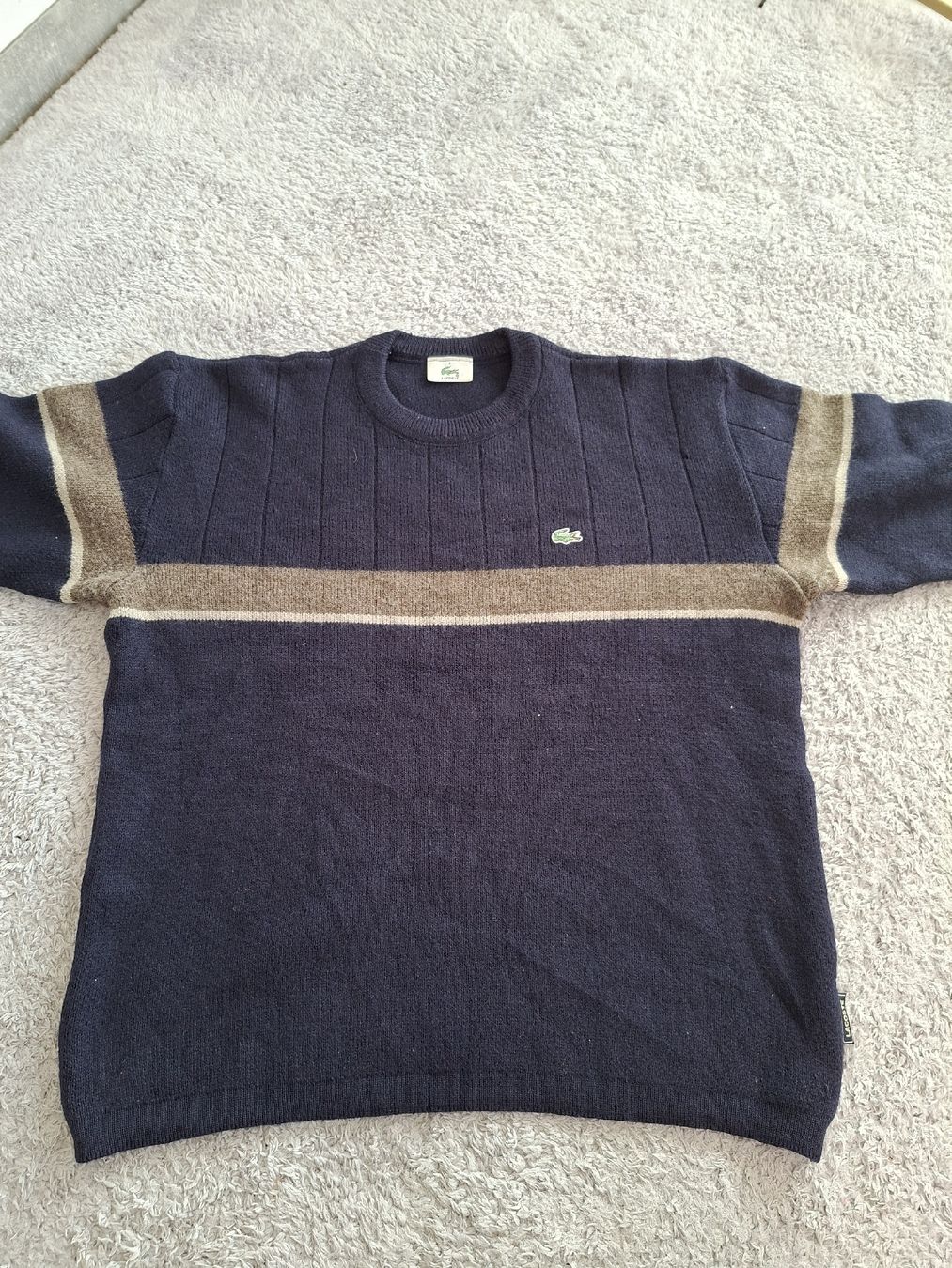 Lacoste Maglioni & Felpe: Pull-over Lacoste bleu marine avec rayures, taille Xs – Usato da Renens VD venduto da ser_j2fn 3