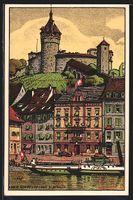 AK Schaffhausen, Hotel Schiff mit Munot