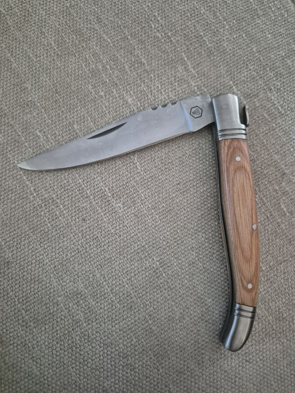 Laguiole Taschenmesser: Laguiole Taschenmesser Holzgriff  – Neu (gemäss Beschreibung) aus Binningen von rom_9ls7