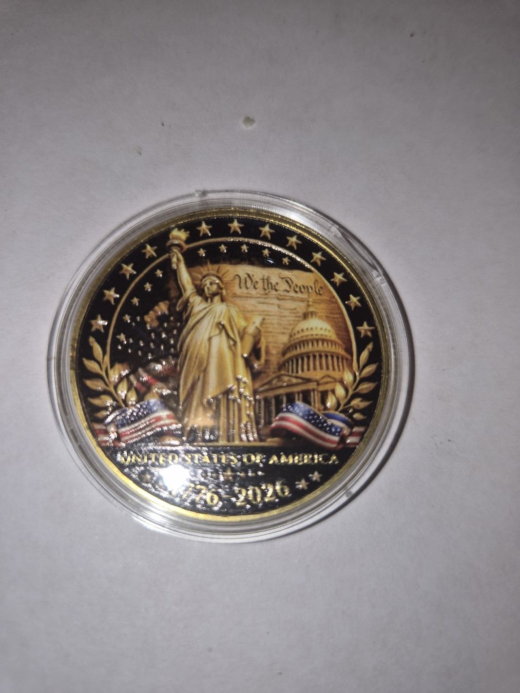 Tutti le monete: Pièce commémorative 250 ans USA – Nuovo (secondo la descrizione) da Senèdes venduto da hen_fw8b 1