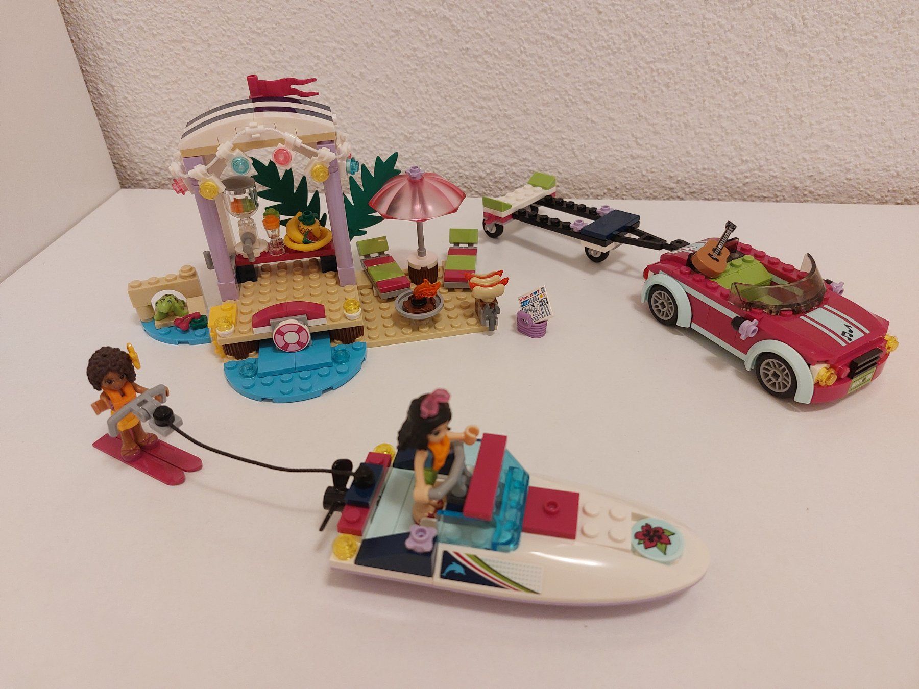 Lego Giocattoli: LEGO Friends 41316 Andreas Rennboot-Transporter – Usato da Balterswil venduto da Steineparadies 1