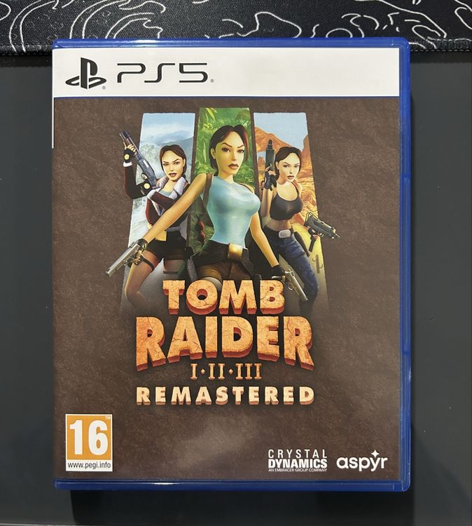 Lot 2 Jeux PS1 Lot De 2 Jeux PlayStation 1 Tomb Raider Avec Lara Croft - Neufs Sous Blister Figurine Lara Croft
