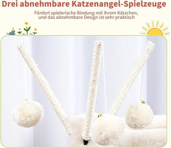 Tiragraffi: Kratzbaum, 105 cm, Beige – Nuovo e nell'imballaggio originale da Oberentfelden venduto da sch_8bt6 4
