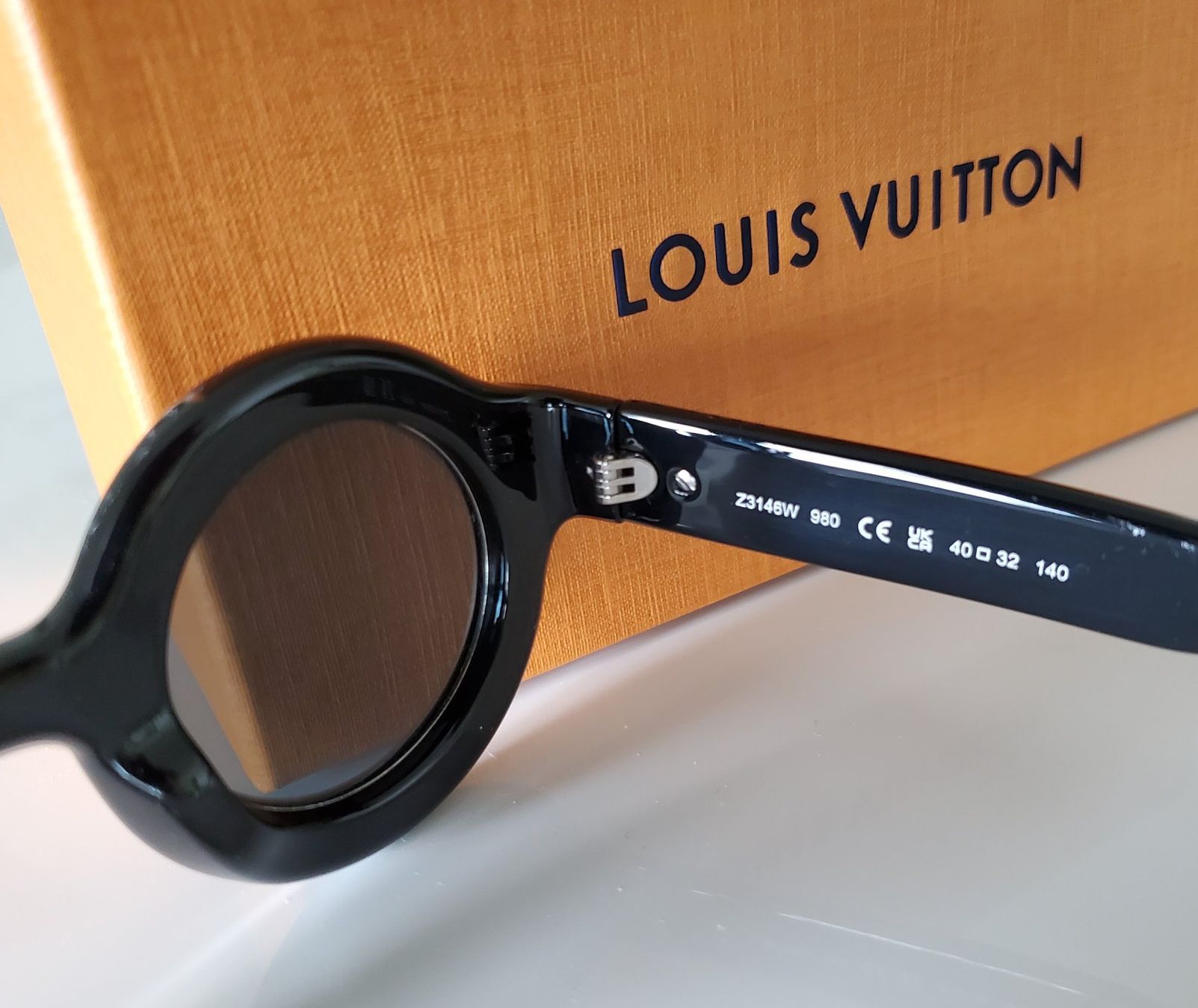 Louis Vuitton Occhiali & Lenti: Louis Vuitton Super Vision Round Sonnenbrille / neu – Nuovo e nell'imballaggio originale da Brugg AG venduto da hesobrugg 3