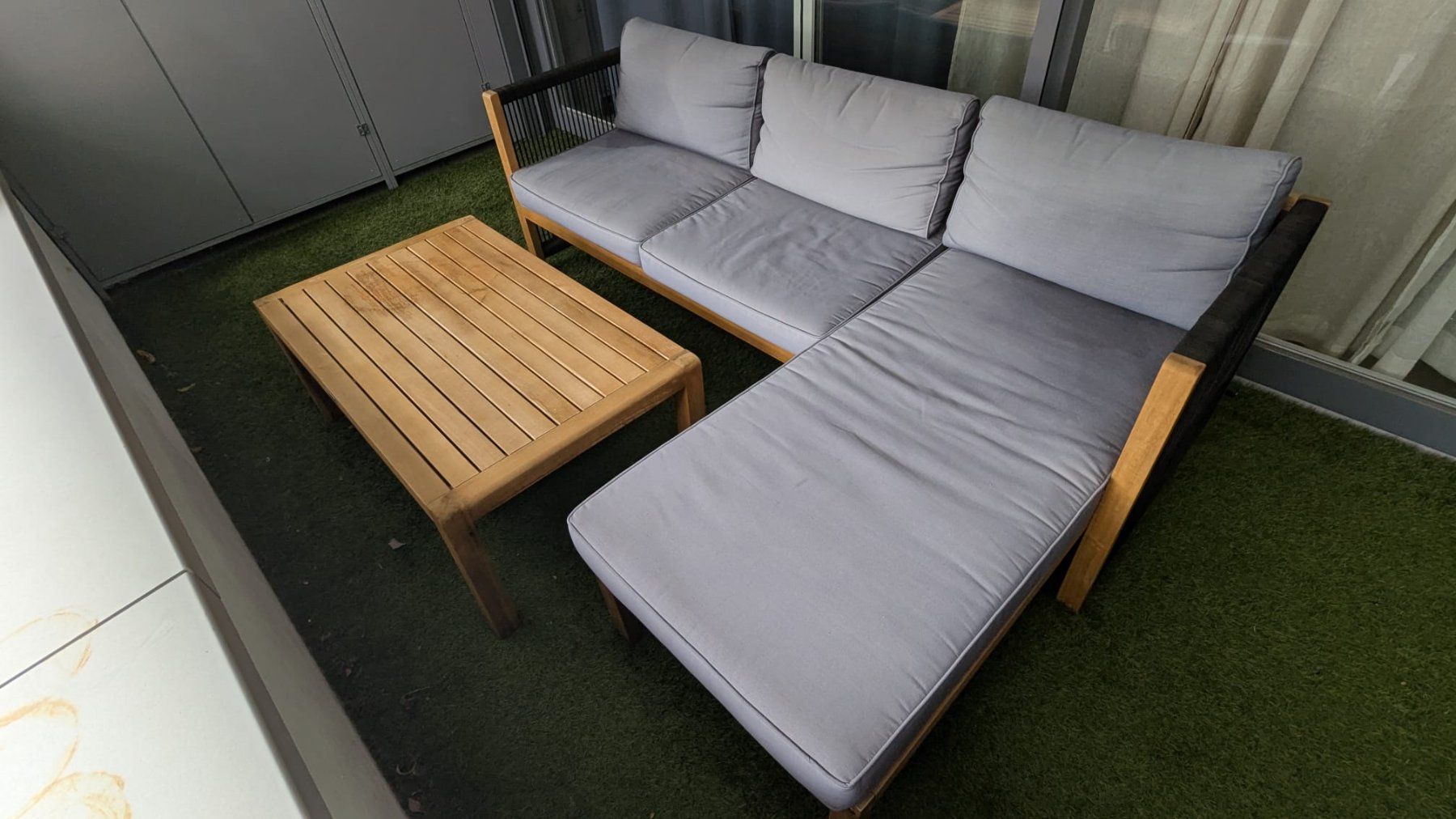 Tischset: Garten- / Balkon Lounge Set Acamp Malaga – Gebraucht aus Zürich von mrandres 2