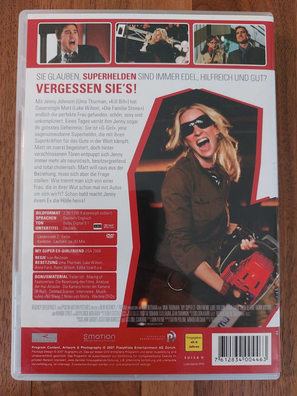 Tutti i DVDs: DVD - My Super Ex-Girlfriend – Usato da Rheinfelden venduto da FilmAuktion 1