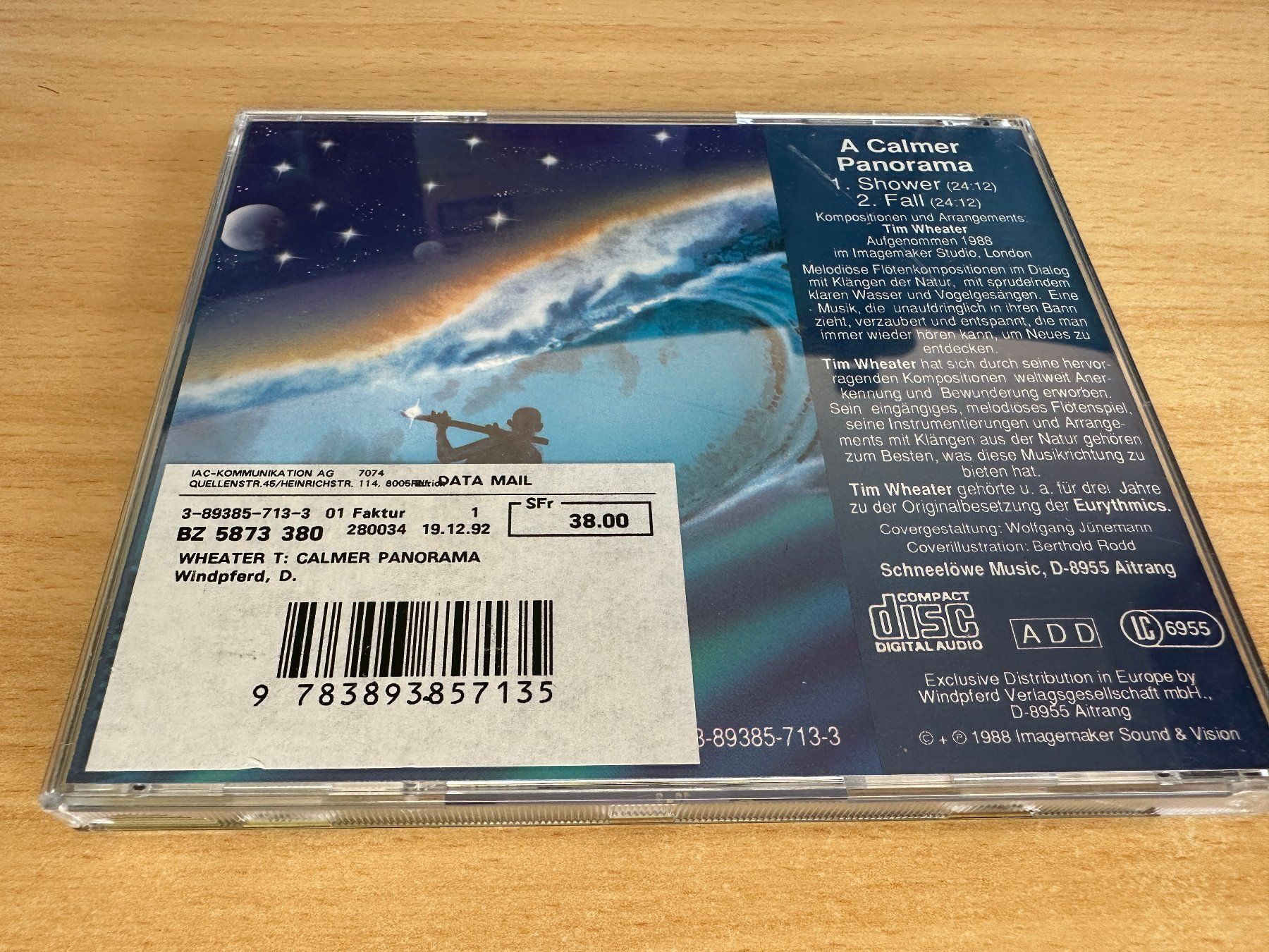 CDs: Tim Wheater – A Calmer Panorama – Gebraucht aus Rikon im Tösstal von Alpenmutz 1