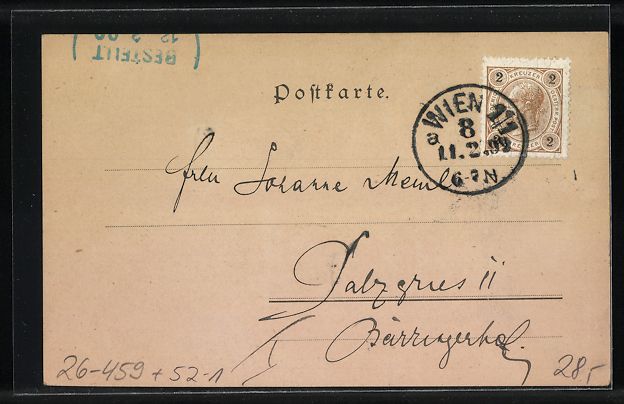 Cartes postales: Philipp + Kramer Nr. IX /10: Lachender B – D'occasion à Berlin par bartko-reher 1