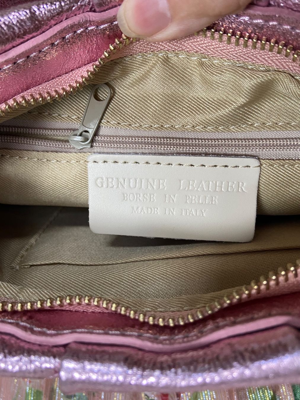 Borse da donna: metallicmatt leder Umhängetasche – Nuovo (secondo la descrizione) da Cham venduto da Mira10 3