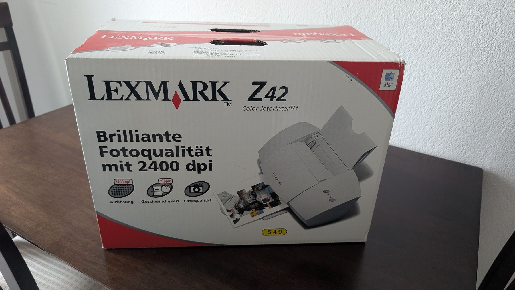 Lexmark Imprimantes: Lexmark Z42 Color Jetprinter Neu Originalverpackt – Neuf avec emballage d'origine à Rorschach par Obi-Wan85 4