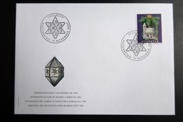 2002 FDC Weihnachtsmarke 2002 Christbaumschmuck