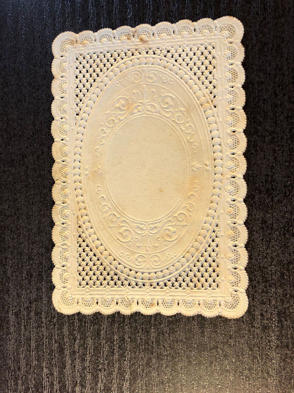 Foto & Immagini: Antike Blumen-Postkarte, durchbrochen gearbeitet – Usato da Schübelbach venduto da Dolly990_2 1