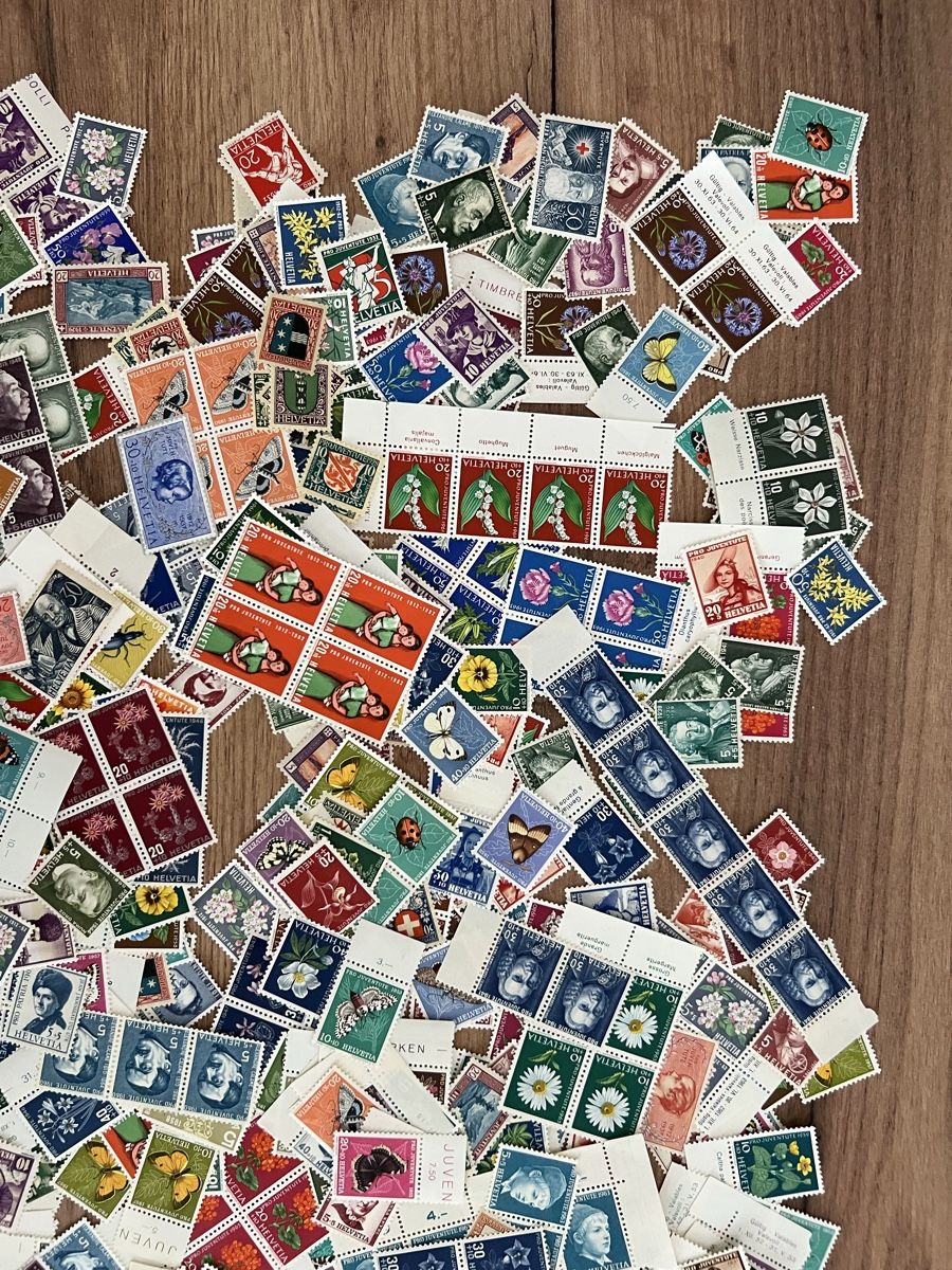 Tous les timbres: Grosser Posten postfrische Pro Juventute Marken – Neuf (Voir description) à Braunau par Desil2511 2