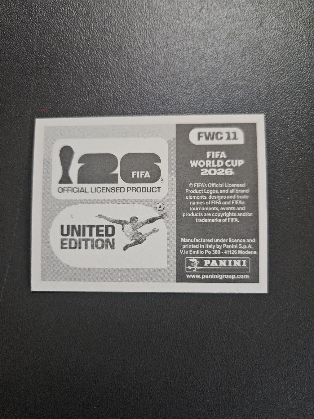 Panini Carte collezionabili: Panini WM26 Aufkleber: FWC11 – Nuovo (secondo la descrizione) da Muttenz venduto da Shimoon 1