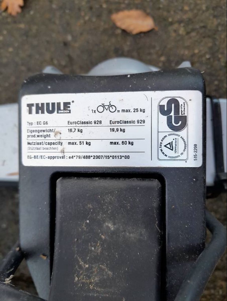 Thule Dachträger: Thule Veloträger - EuroClassic – Gebraucht aus Zürich von SwissBiker24 1