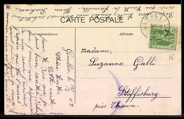 Cartoline postali: AK Genolier, Kinder am Brunnen – Usato da Berlin venduto da bartko-reher 1