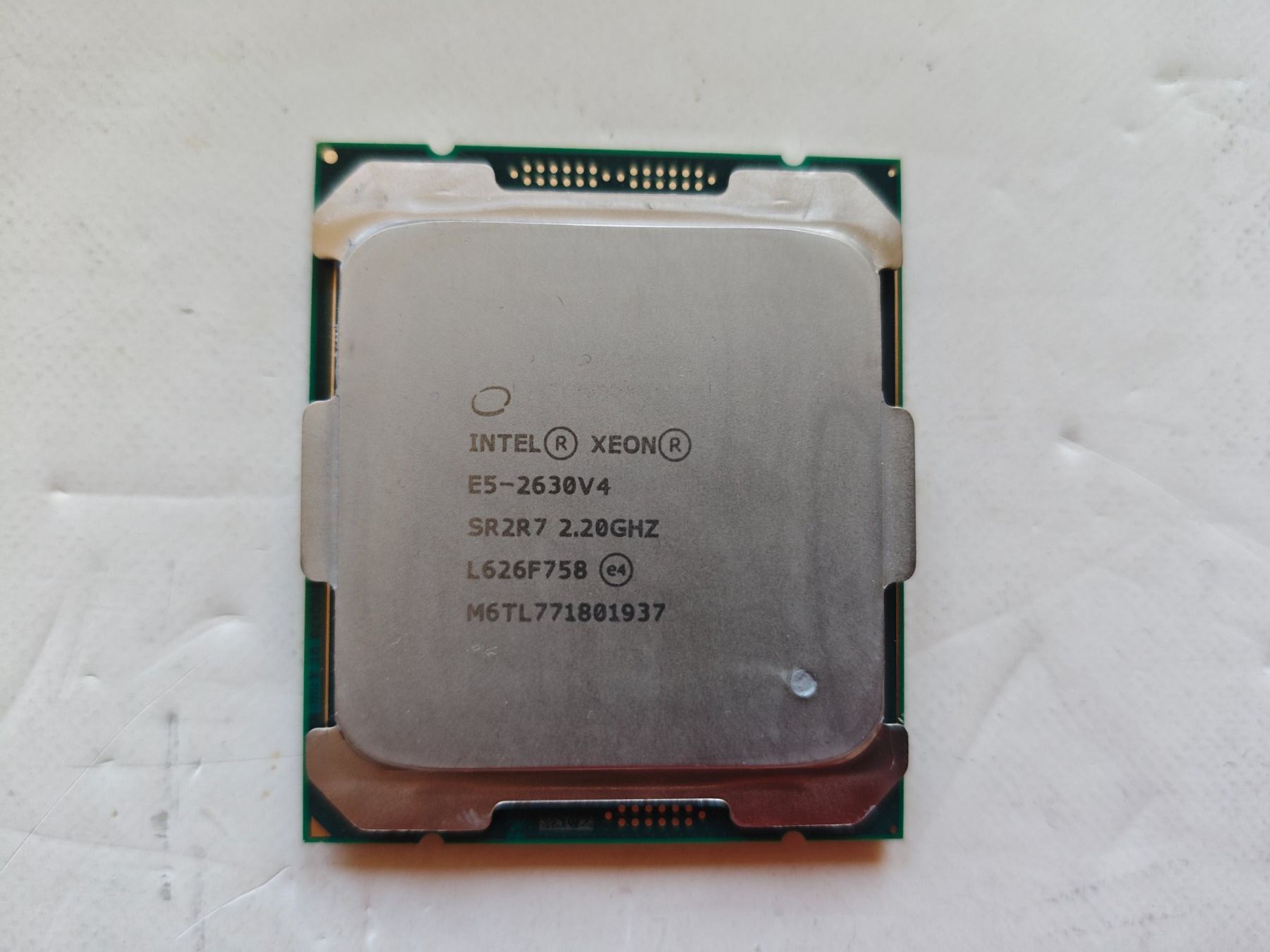 Intel Componenti elettronici: Intel Xeon E5-2630V4 2.20GHZ CPU Prozessor CH-Angebot 58 ... – Usato da Dübendorf venduto da tho_v2cs