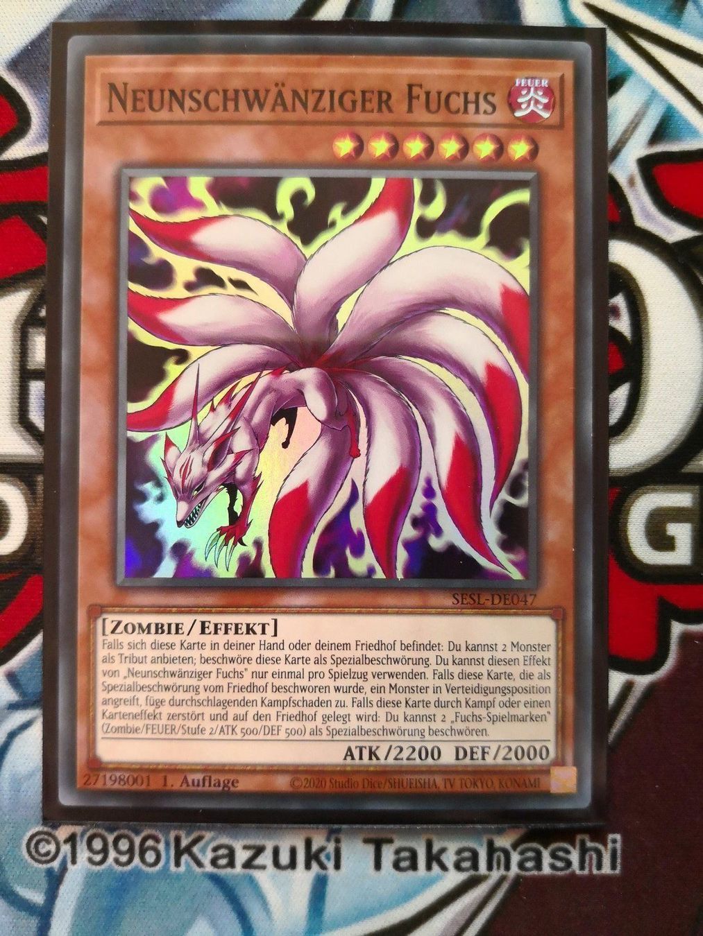 Yugioh Sammelbilder & Trading cards: Yu-Gi-Oh Neunschwänziger Fuchs – Neu (gemäss Beschreibung) aus Zofingen von gerrymovie93