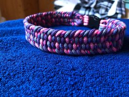 Hundehalsband Paracord Handarbeit