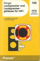 Lautsprecher und Lautsprechergehäuse für HiFi RPB 105