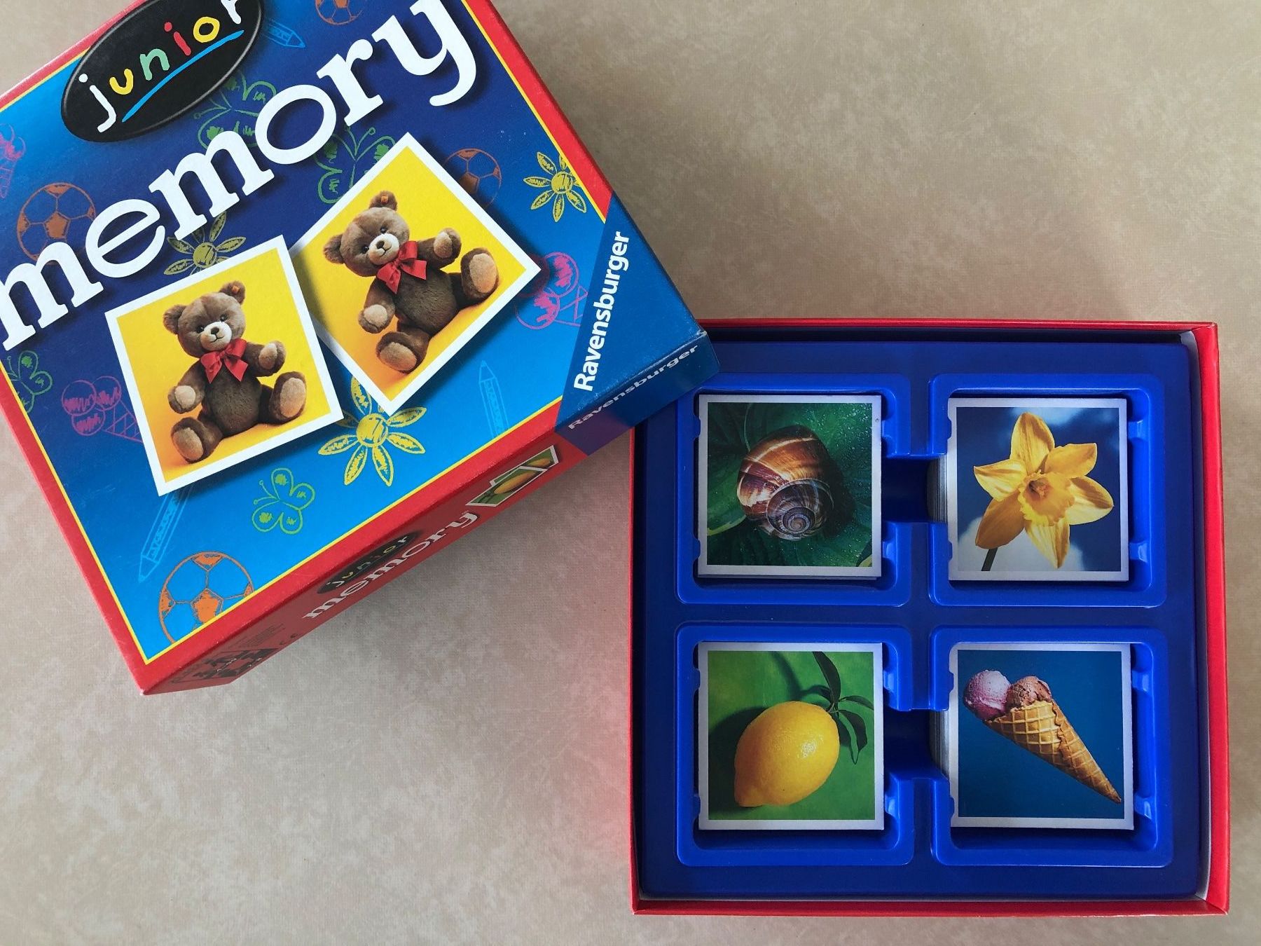 Ravensburger Spiele: Memory Junior, 72 Teile – Gebraucht aus Balzers von Bastlerherz 1