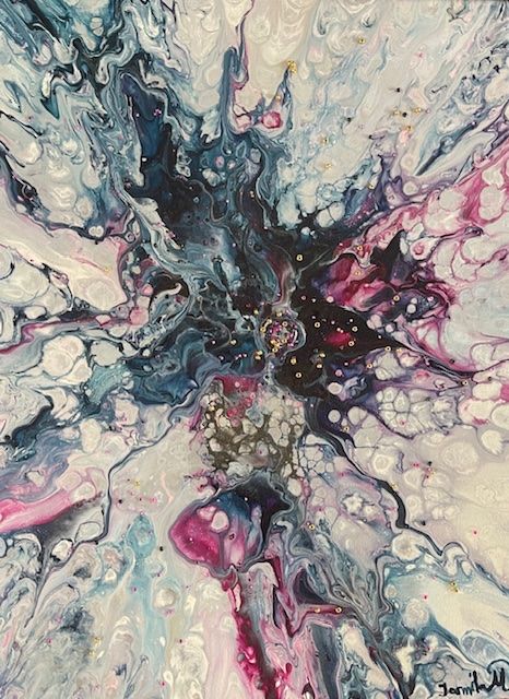 Gemälde: „Frozen Nebula“ – Neu und originalverpackt aus Buttwil von marsmen
