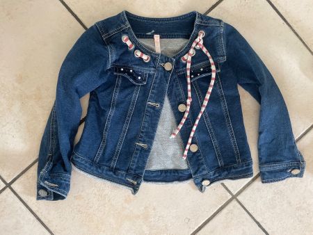 Weiche mash kiss Jeansjacke Gr.110👧🏻