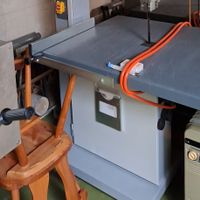 Neue Götschmann Bandsäge, ideal für Heimwerker Projekte.