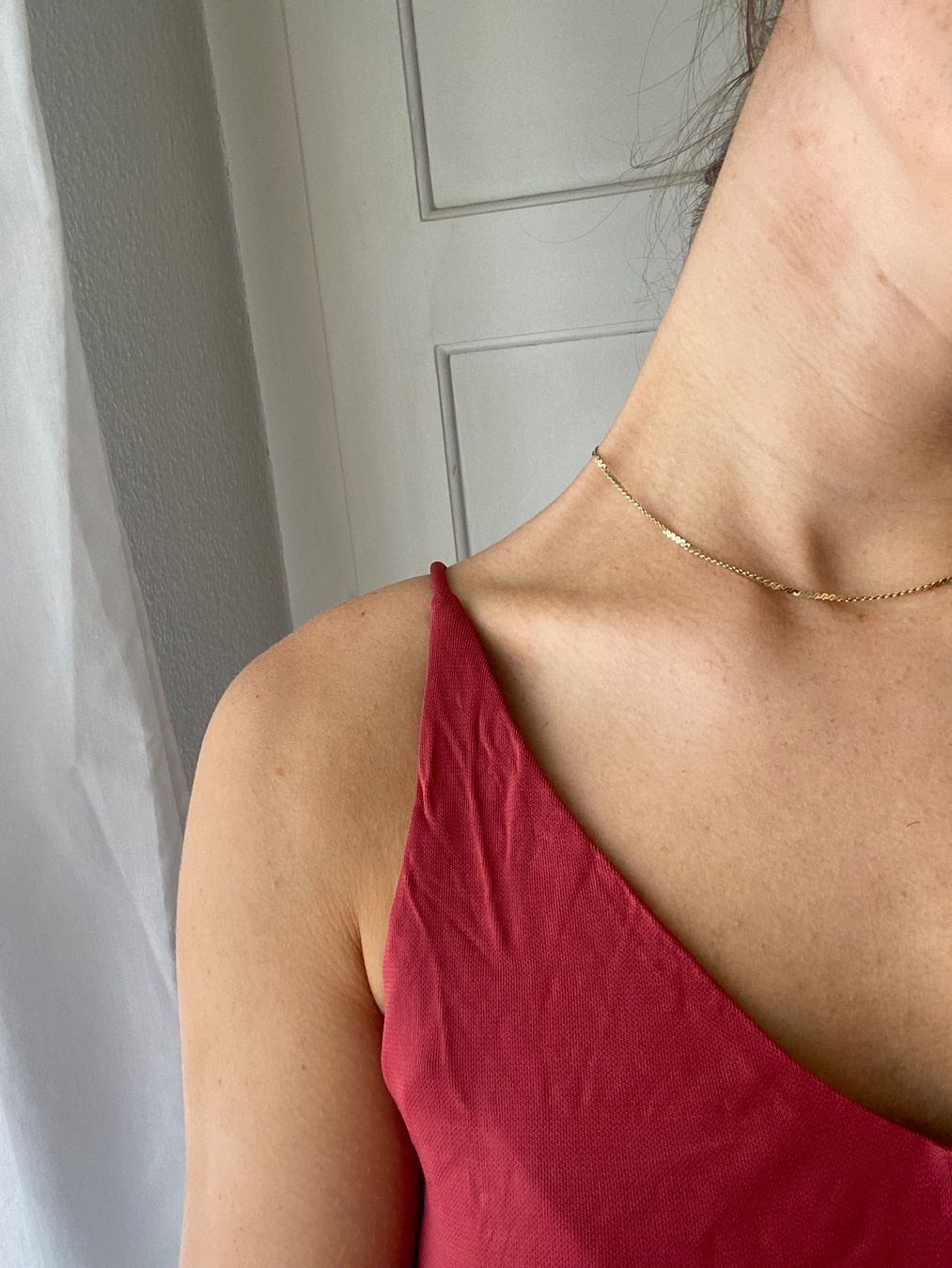 H&M Top: Hellrotes Spaghetti-Top – Usato da Bern venduto da Lisa_Joy 2