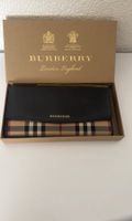 BURBERRY Portemonnaie Leder Check neuwertig