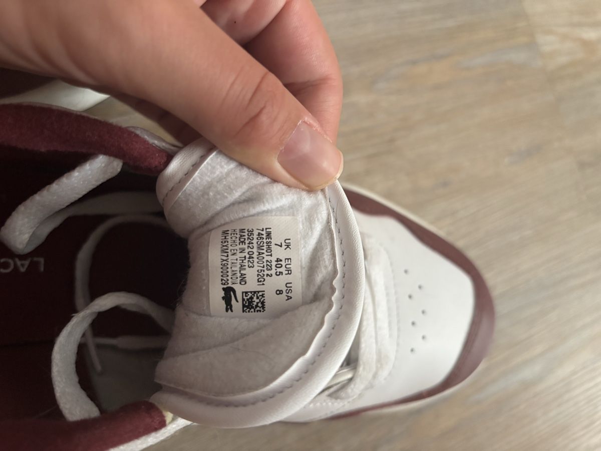 Lacoste Herrenschuhe: Sneaker Lacoste - taille 40.5 – Neu (gemäss Beschreibung) aus Chavornay von daf_6q9d 3